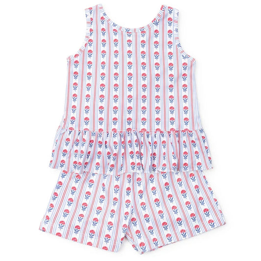 Lila and Hayes - Poppy Short Set - Liberty Floral