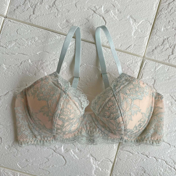 Lilac 3/4 Cup Underwire Bra | Mint Blue