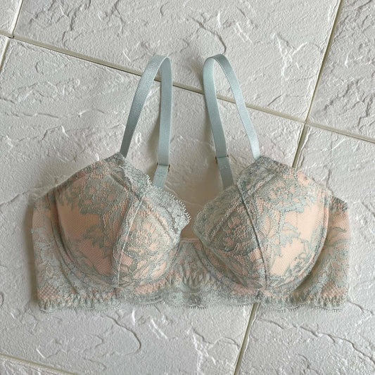 Lilac 3/4 Cup Underwire Bra | Mint Blue