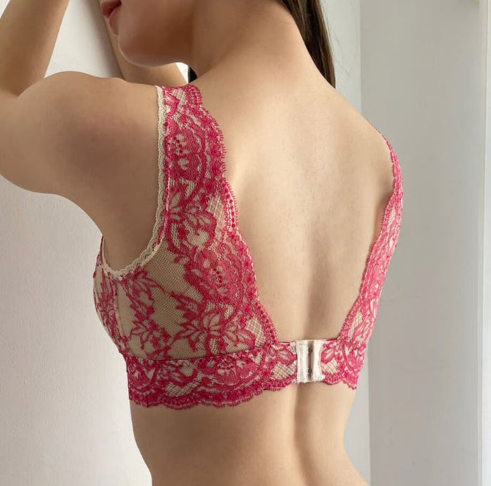 Lilac Long Bralette | Berry