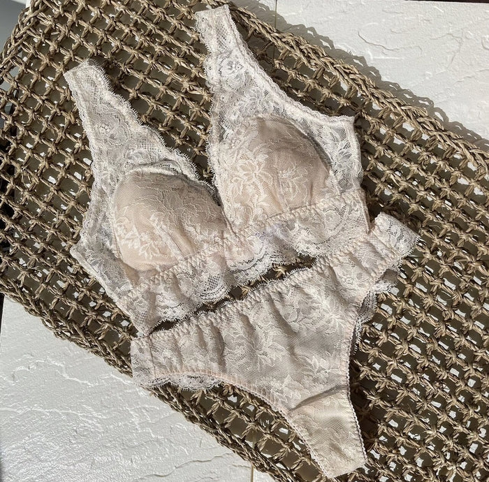 Lilac Long Bralette | Vanilla
