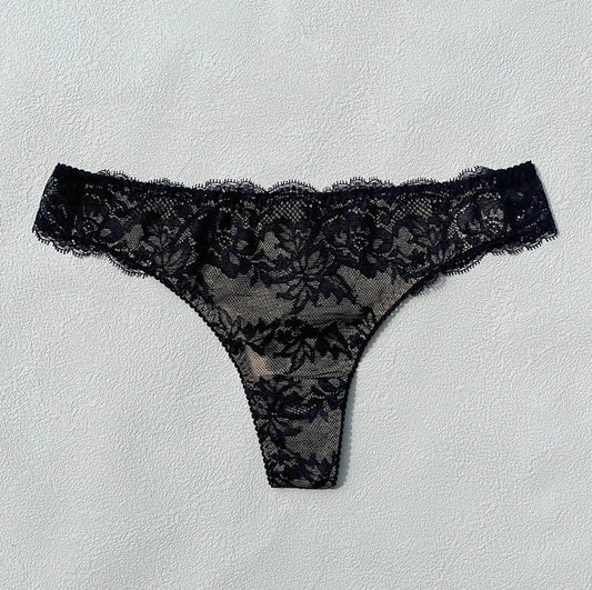 Lilac Thong | Black