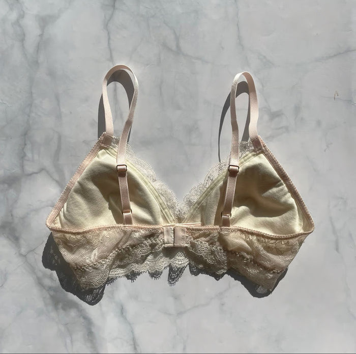 Lilac Triangle Bralette | Vanilla