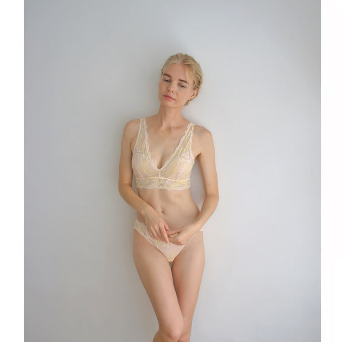 Lily Long Bralette | Yellow
