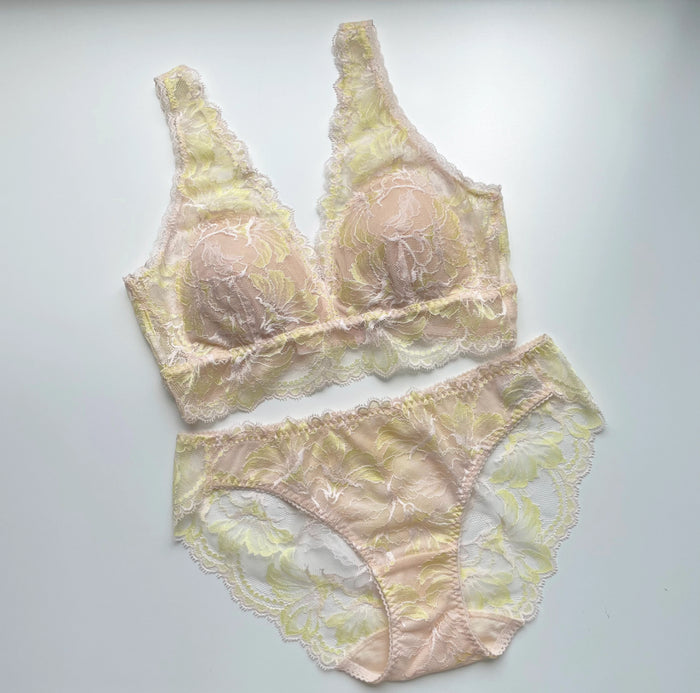 Lily Long Bralette | Yellow