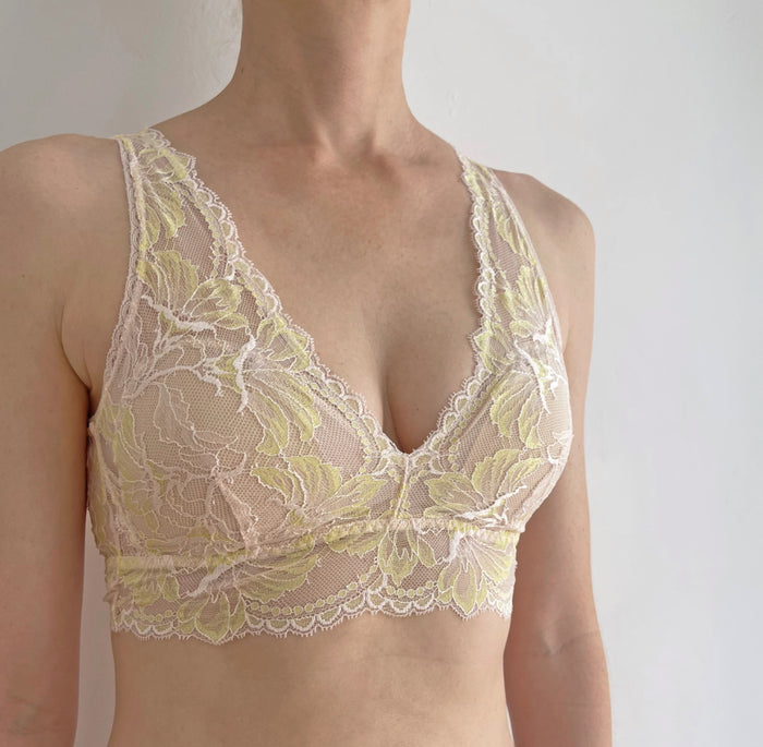 Lily Long Bralette | Yellow