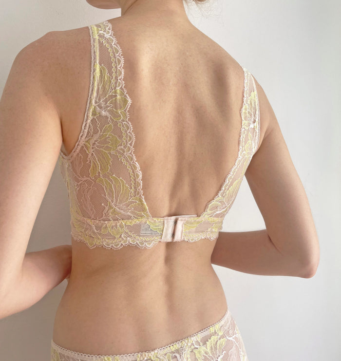 Lily Long Bralette | Yellow
