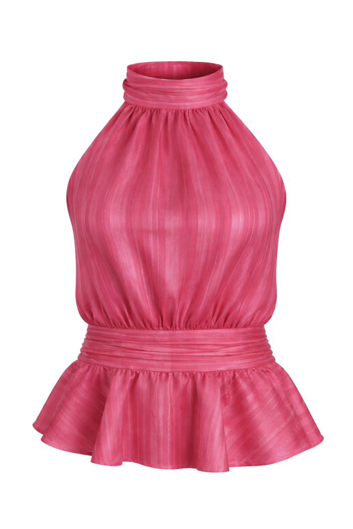 "Lina" top pink