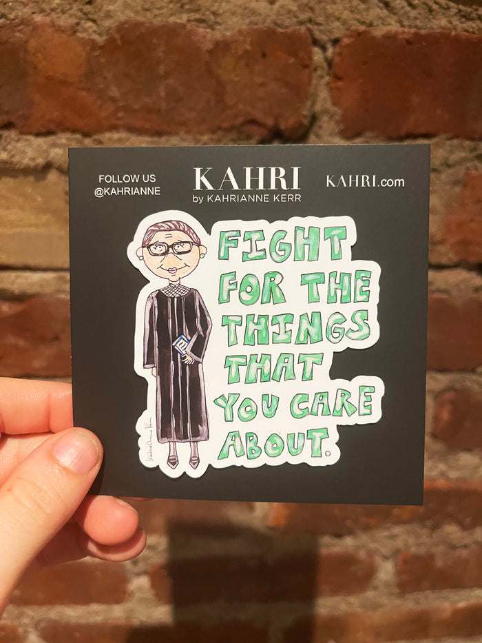 Little Ruth Quote Magnet