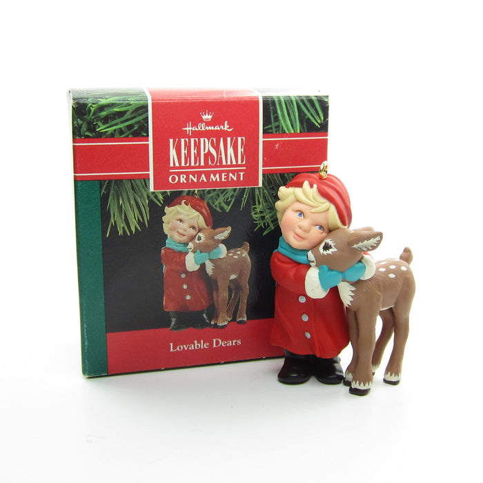 Hallmark Lovable Dears vintage 1990 keepsake ornament