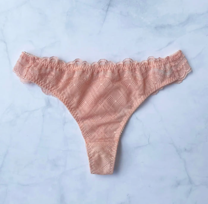 Love Thong | Coral Pink