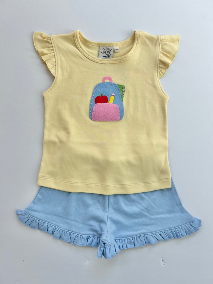 Luigi - Tee + Short Set - Apple & Pencil