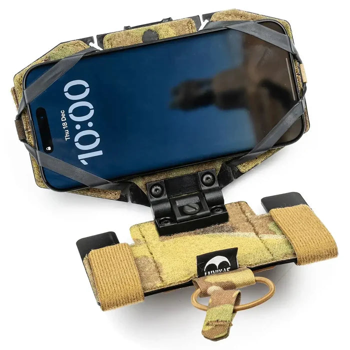 Luminae ATAK EUD Phone Mount Pouch Multicam Camo phone holder with adjustable straps for tactical gear  from  John Bull Clothing