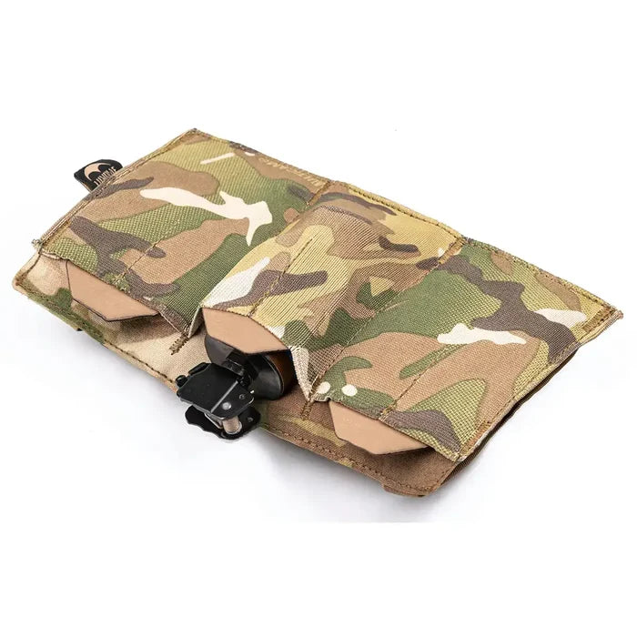 Multicam camouflage elastic triple mag pouch for weapon accessories  from  John Bull Clothing