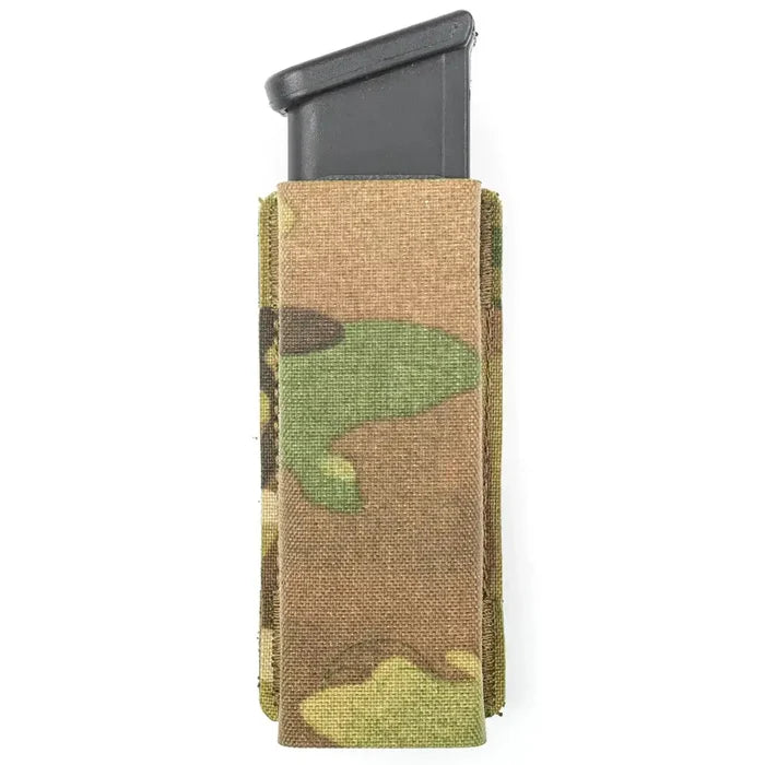 Multicam pistol magazine pouch with Kydex insert for 9mm mags  from  John Bull Clothing