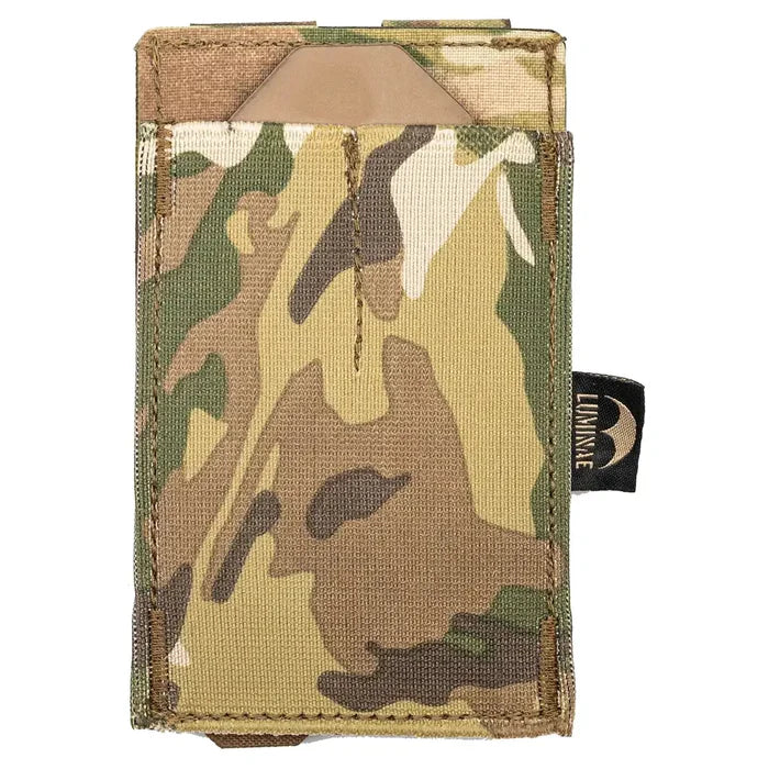 Camouflage magazine holder with phone pocket for tactical gear  from  John Bull Clothing