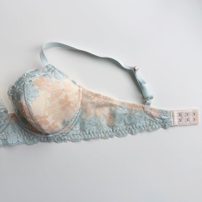 Lupin 3/4 Cup Underwire Bra | Blue