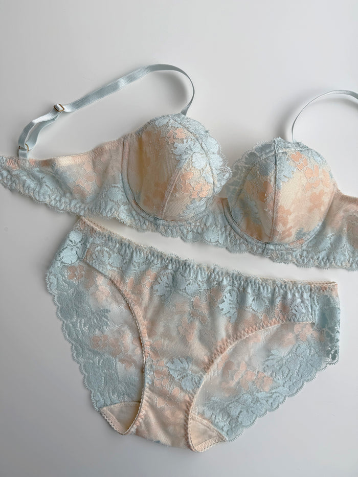 Lupin 3/4 Cup Underwire Bra | Blue