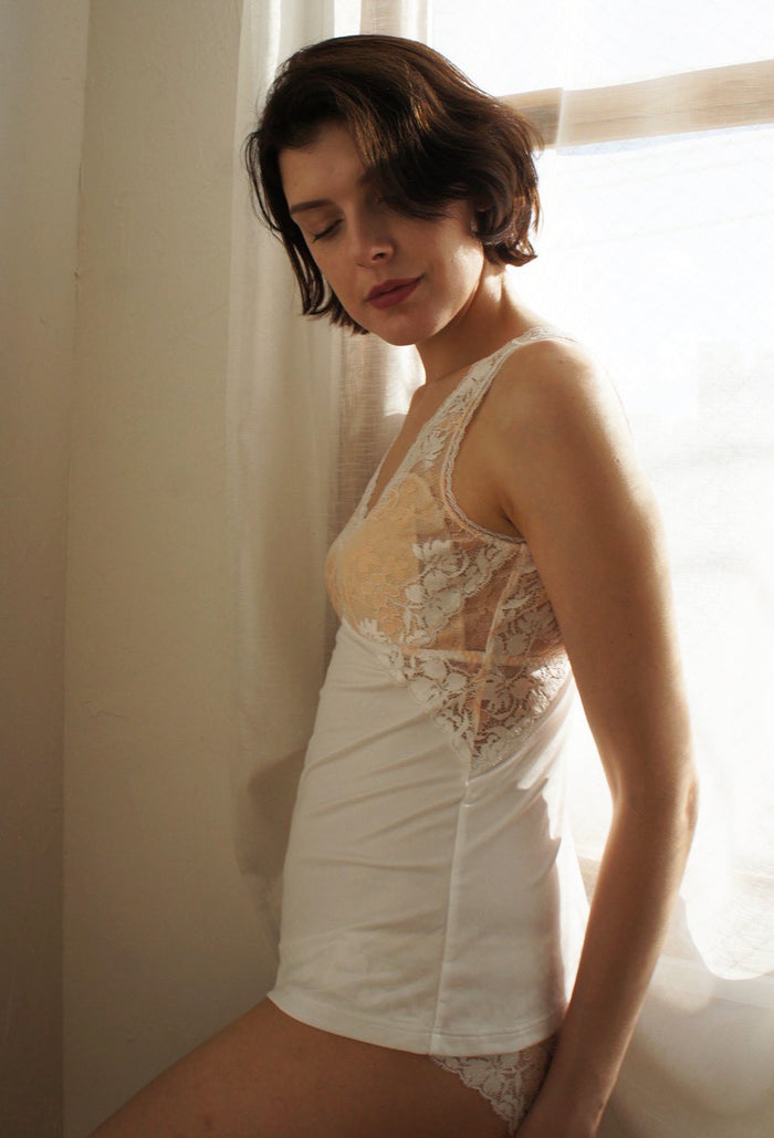 Lupin Bra Camisole | White