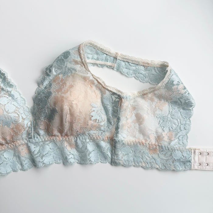 Lupin Long Bralette | Blue