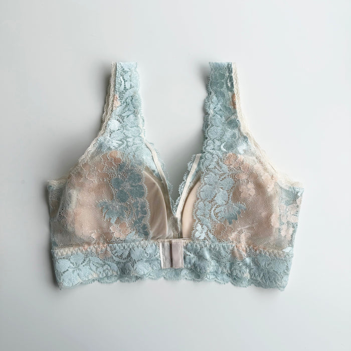 Lupin Long Bralette | Blue