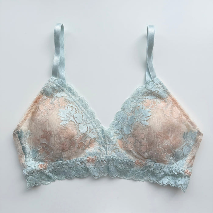 Lupin Triangle Bralette | Blue