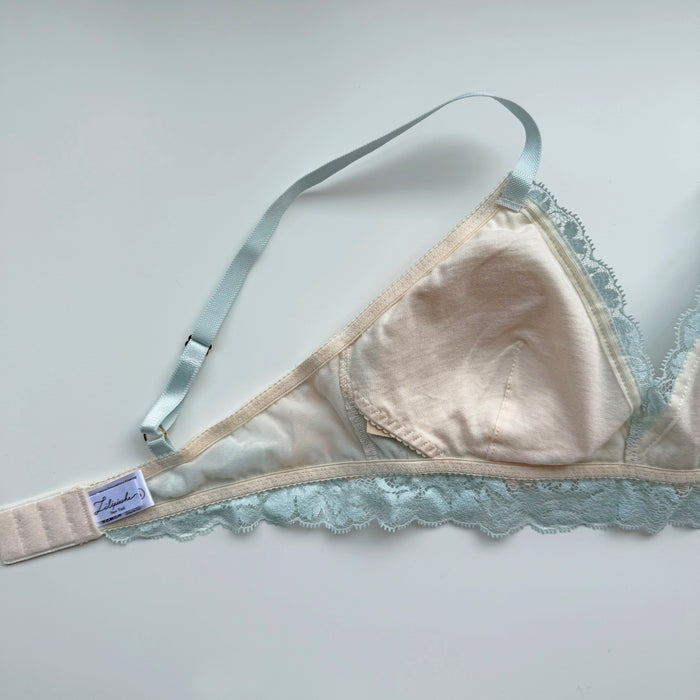 Lupin Triangle Bralette | Blue