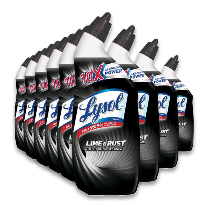 Lysol Lime & Rust Toilet Bowl Cleaner - 24 oz - 9 Pack