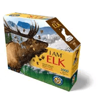 Madd Capp 1000 Piece Puzzle: I am Elk