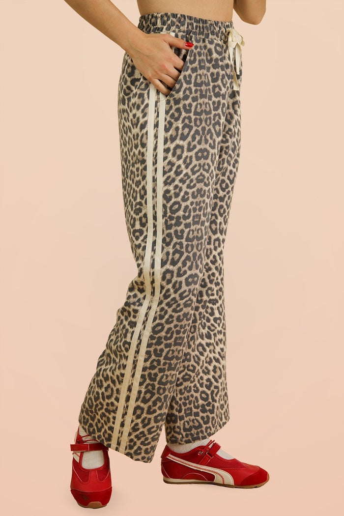 Made To Relax Leopard Drawstring Lounge Pants