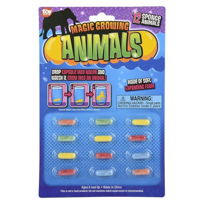 Magic Growing Animal Capsules