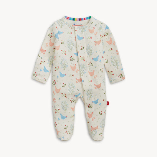 Magnetic Me - Footie - Chicken Tender (Organic Cotton)