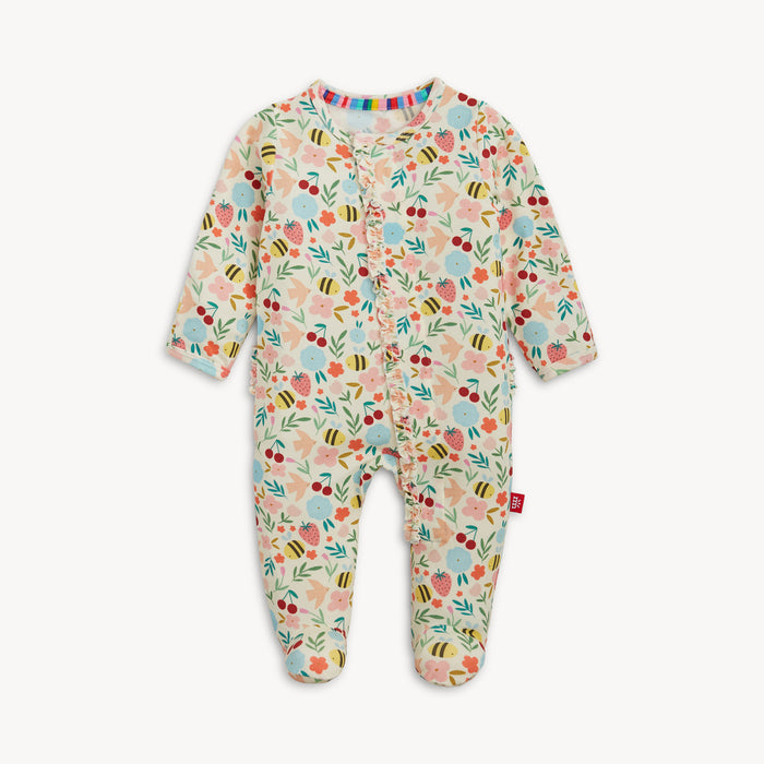Magnetic Me - Ruffle Footie - Honey Blossom