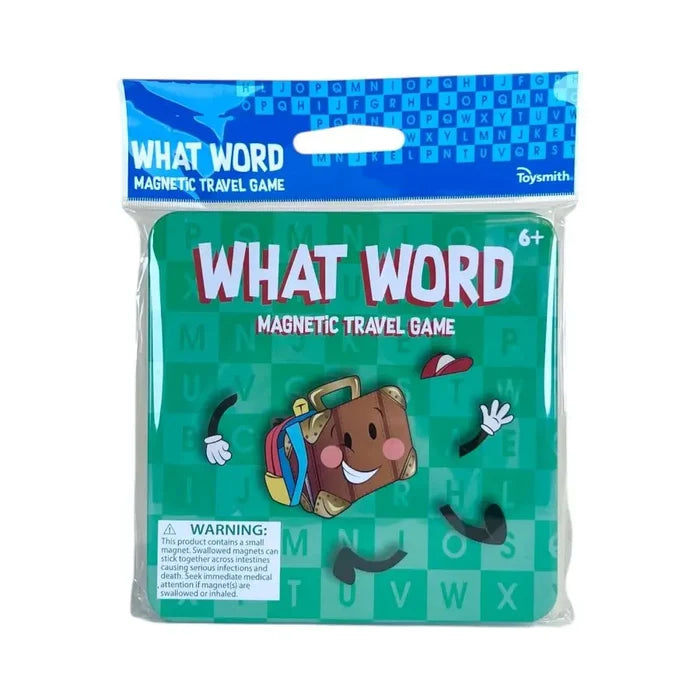 Magnetic Travel Games - What Word