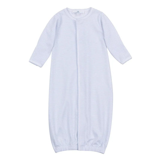 Magnolia Baby - Converter Gown - Mini Stripes Blue
