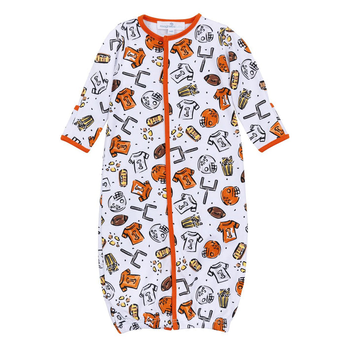 Magnolia Baby - Converter Gown - Orange/White Draft Picks