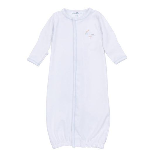 Magnolia Baby - Converter Gown - Vintage Stork Blue