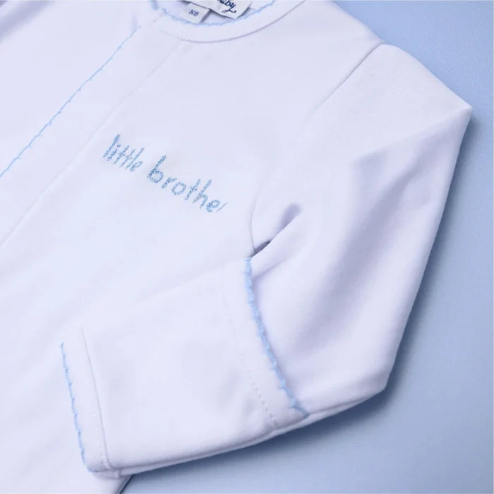 Magnolia Baby - Embroidered Converter Gown - Little Brother