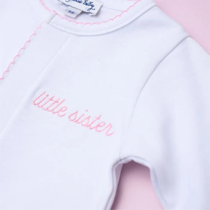 Magnolia Baby - Embroidered Converter Gown - Little Sister