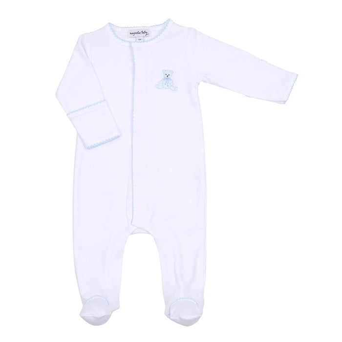 Magnolia Baby - Footie - My Teddy Blue