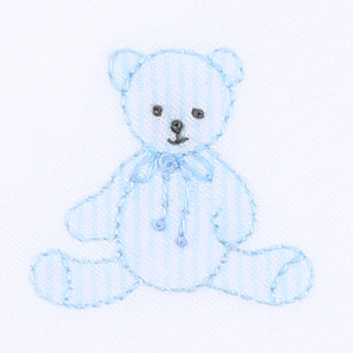 Magnolia Baby - Footie - My Teddy Blue