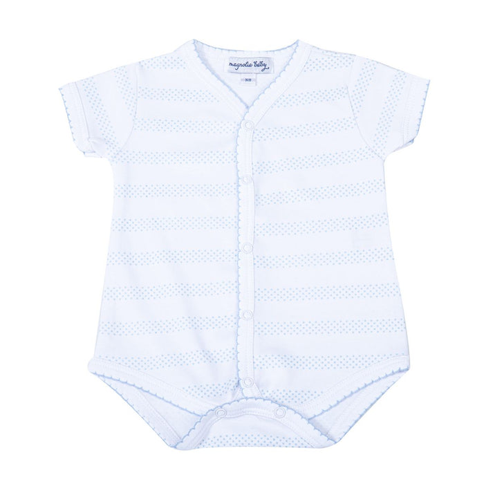 Magnolia Baby - Front Snap Bodysuit - Blue Baby of Mine