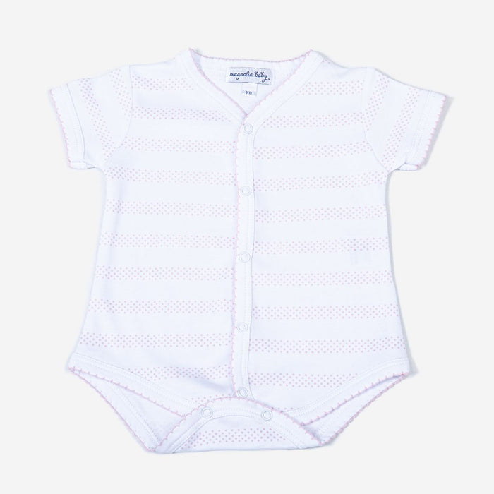 Magnolia Baby - Front Snap Bodysuit - Pink Baby of Mine