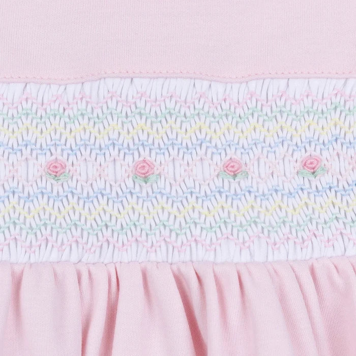 Magnolia Baby - Junie’s Classics Smocked Ruffle Footie
