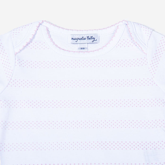 Magnolia Baby - Lap Bodysuit - Pink Baby of Mine