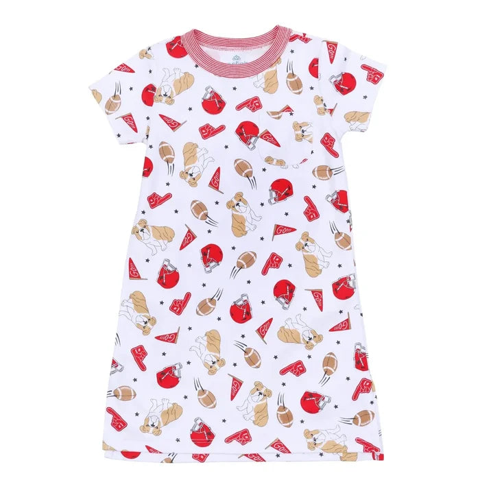 Magnolia Baby - Nightgown - Go Dawgs!