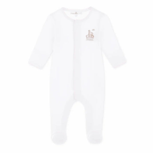Magnolia Baby - Noah's Ark Footie - Pink