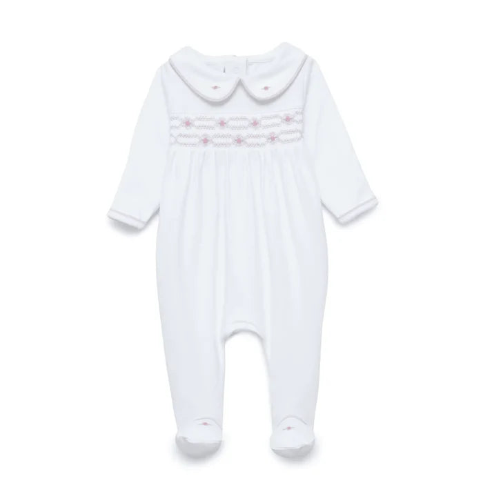 Magnolia Baby - Poppy Smocked Footie