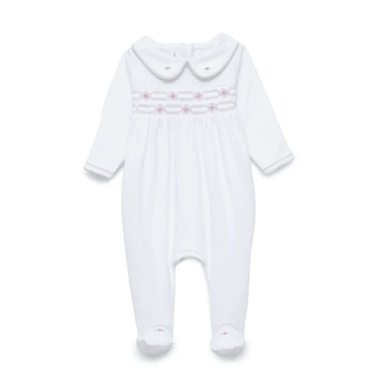 Magnolia Baby - Poppy Smocked Footie