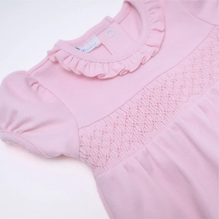 Magnolia Baby - Smocked Bubble - Pink